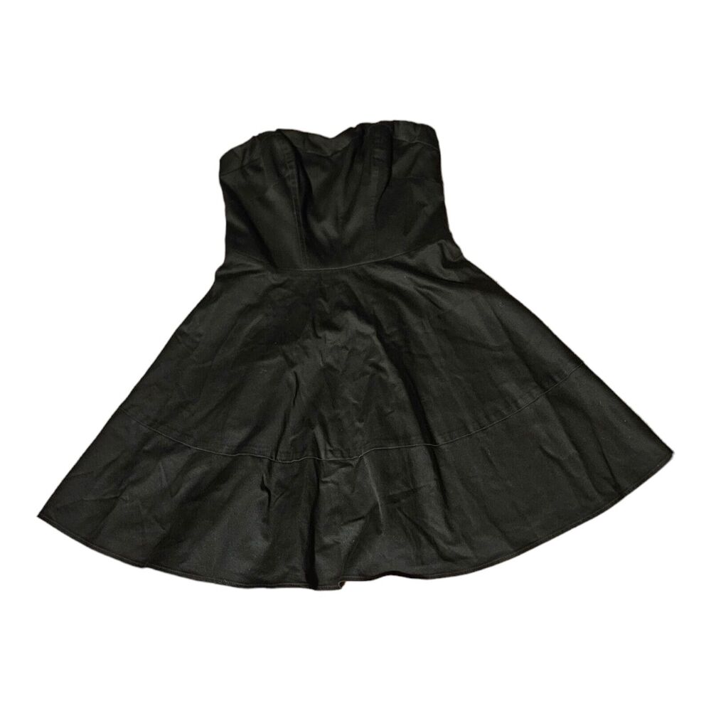 Express Size 2 Black Sleeveless Zipper Closure Mini Dress